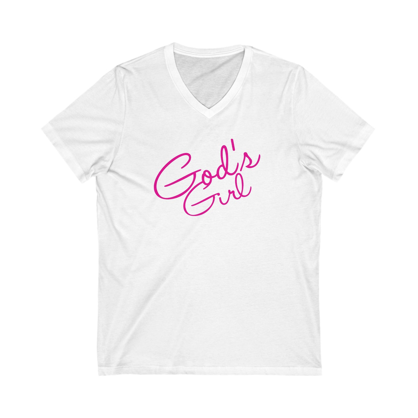 God's Girl Short Sleeve V-Neck Tee