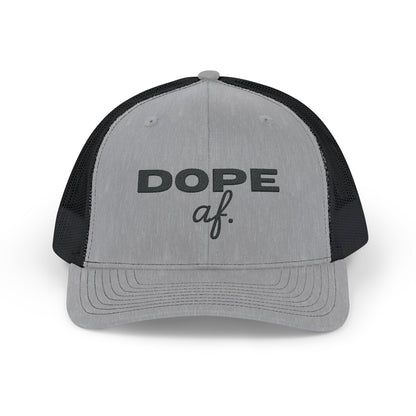 Dope af Snapback Trucker Cap