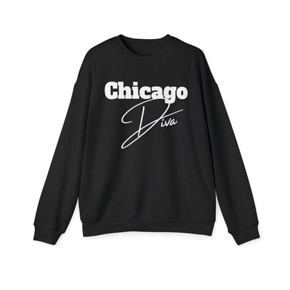 Chicago Diva Unisex Drop Shoulder Sweatshirt