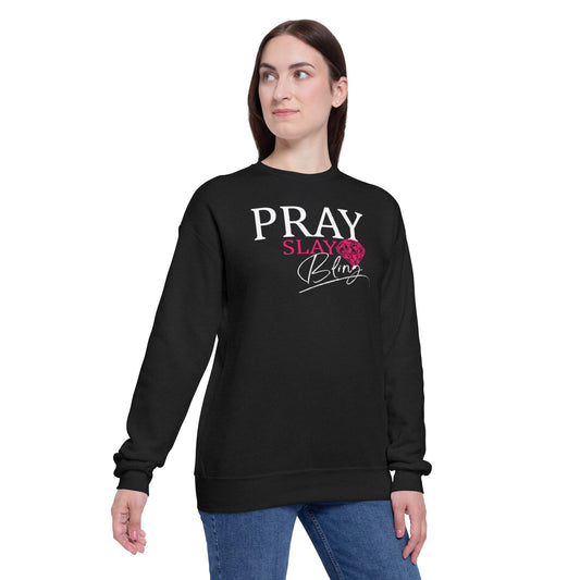 Pray Slay Bling Sweatshirt