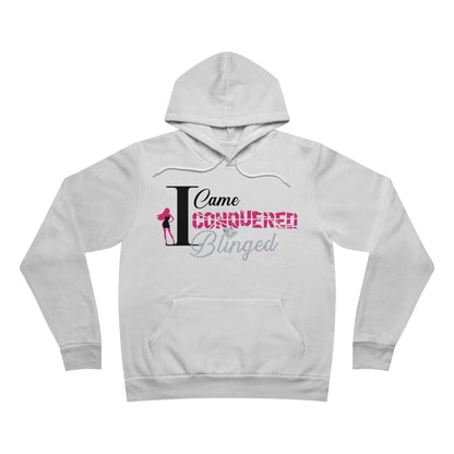 I Came Conquered Blinged Pullover Hoodie