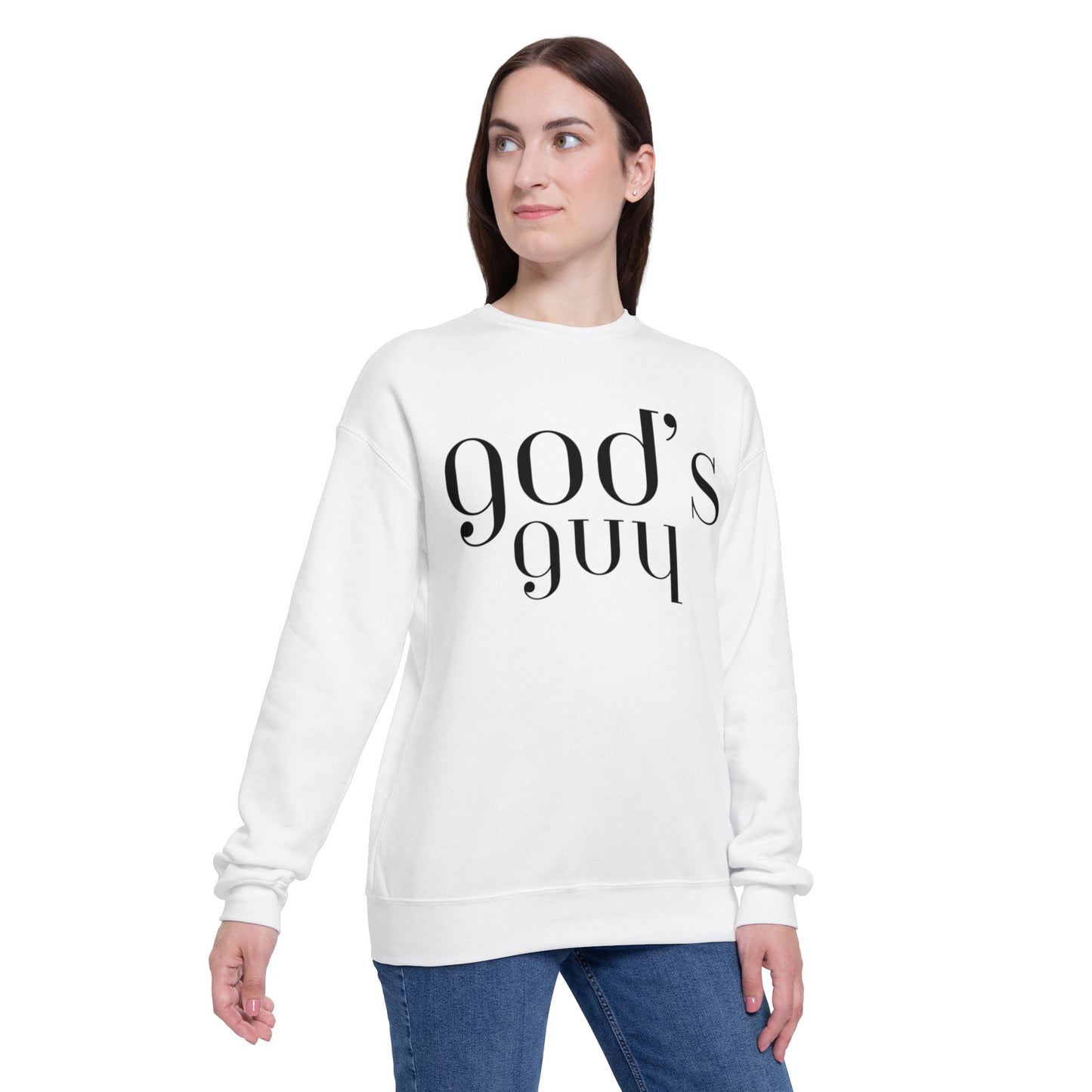 God's Guy Unisex Drop Shoulder Sweatshirt